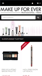 Mobile Screenshot of makeupforever.fi